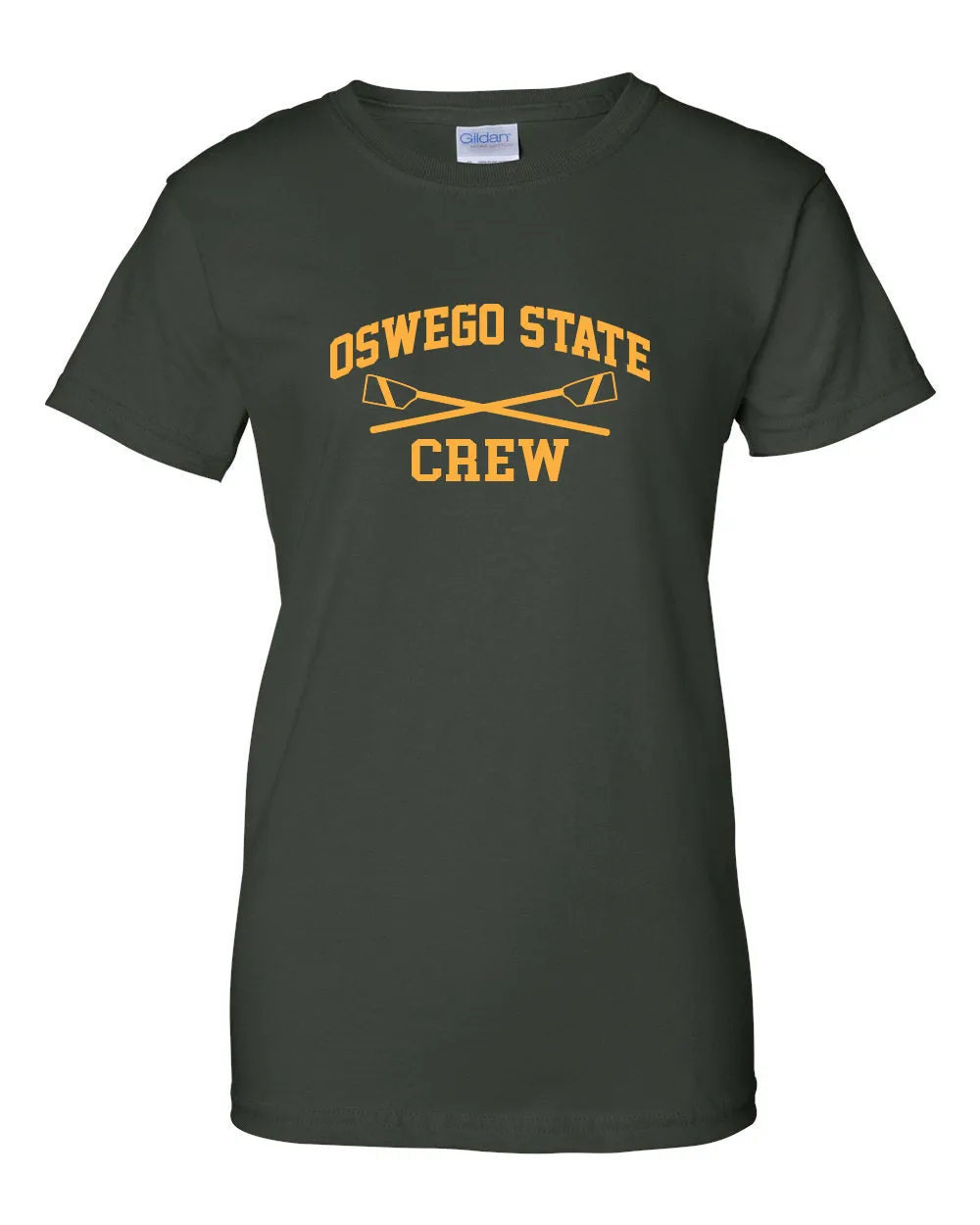 100% Cotton Oswego State Crew Women's Team Spirit T-Shirt