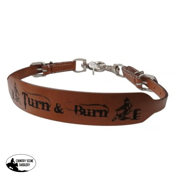 176300 Showman ® "Turn & Burn" wither strap