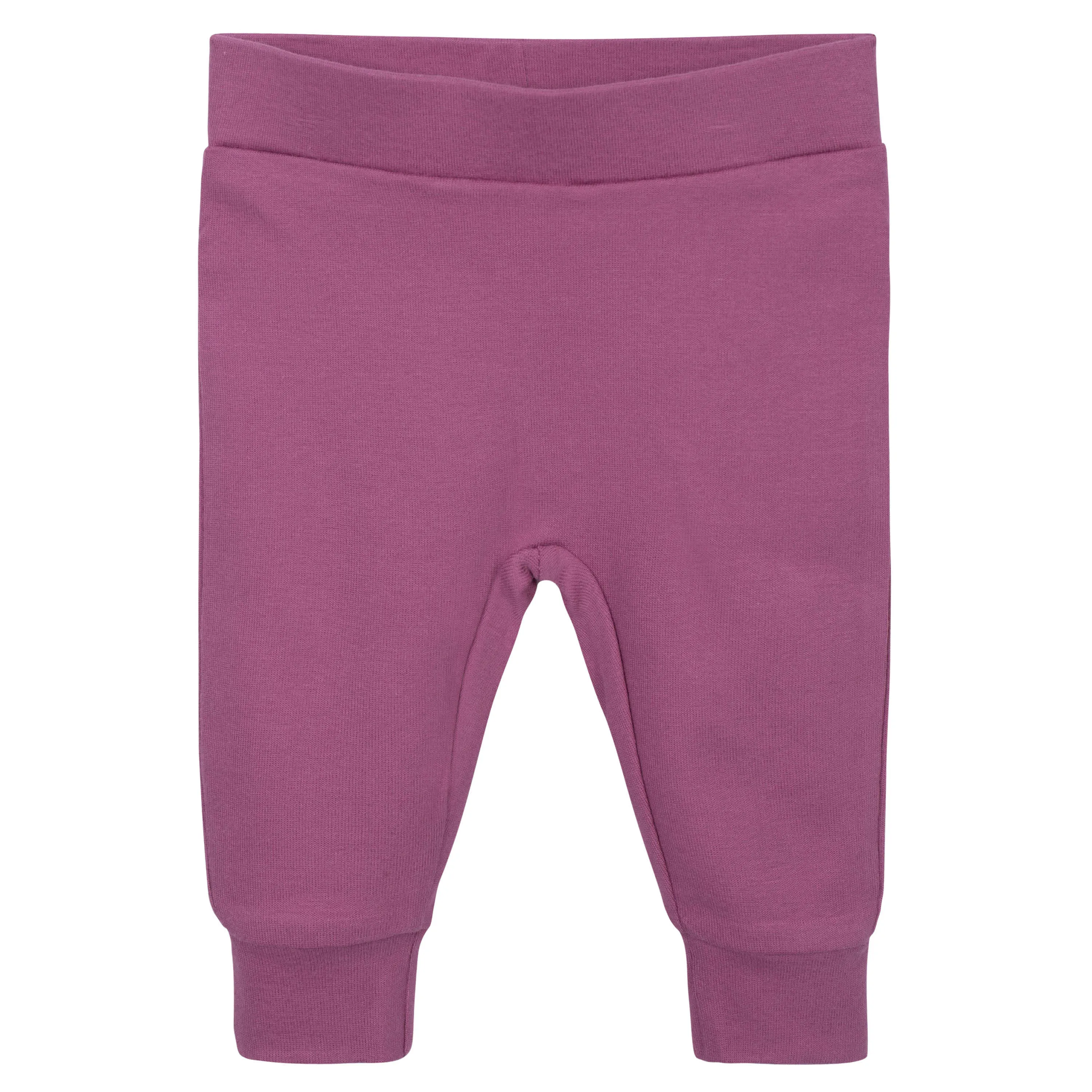 2-Pack Baby Girls Comfy Stretch Purple Pants