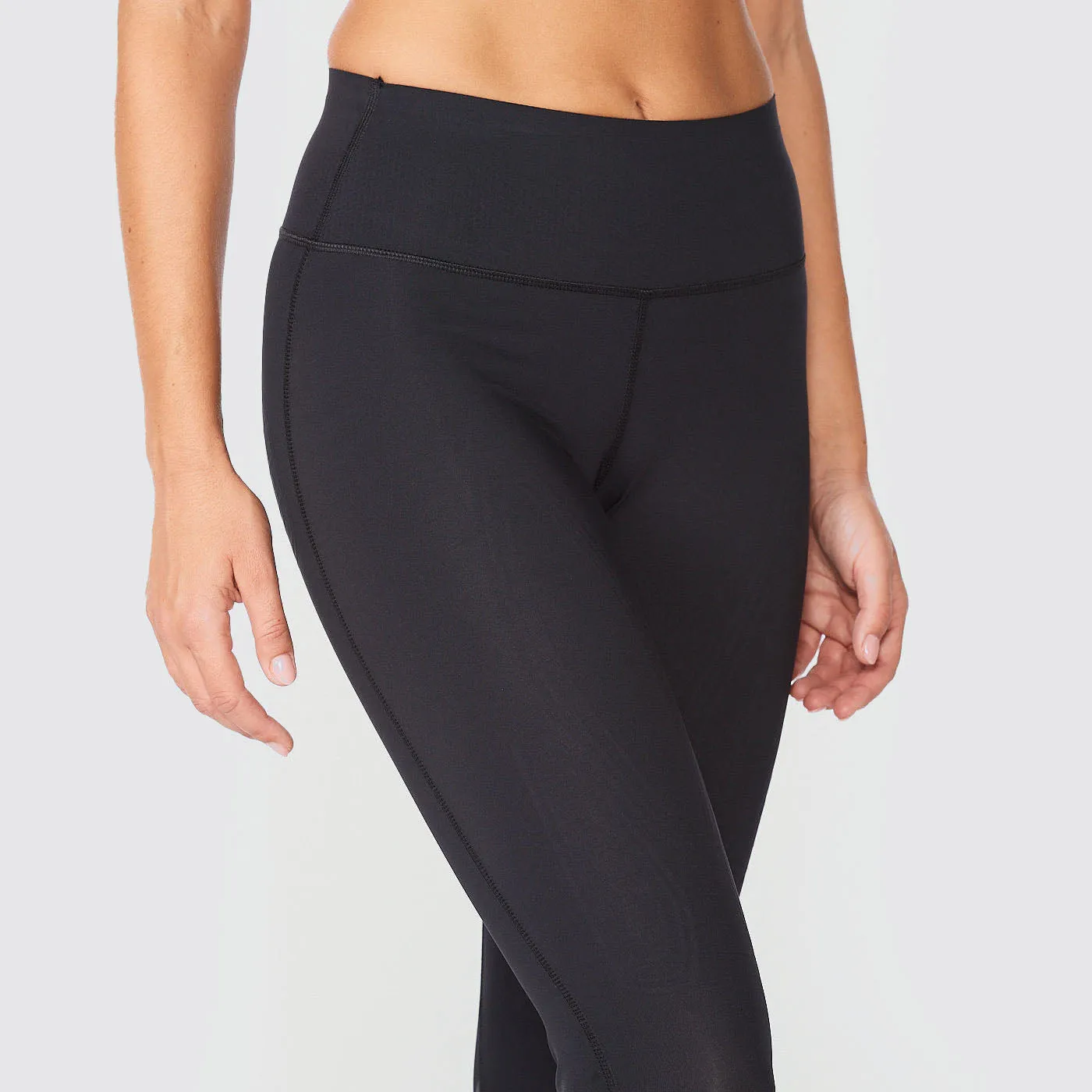 2XU - Force Mid-Rise Compression Tights - Black/Nero