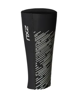 2XU Reflect Compression Calf Guards -UA4668B (BLK/SLF)