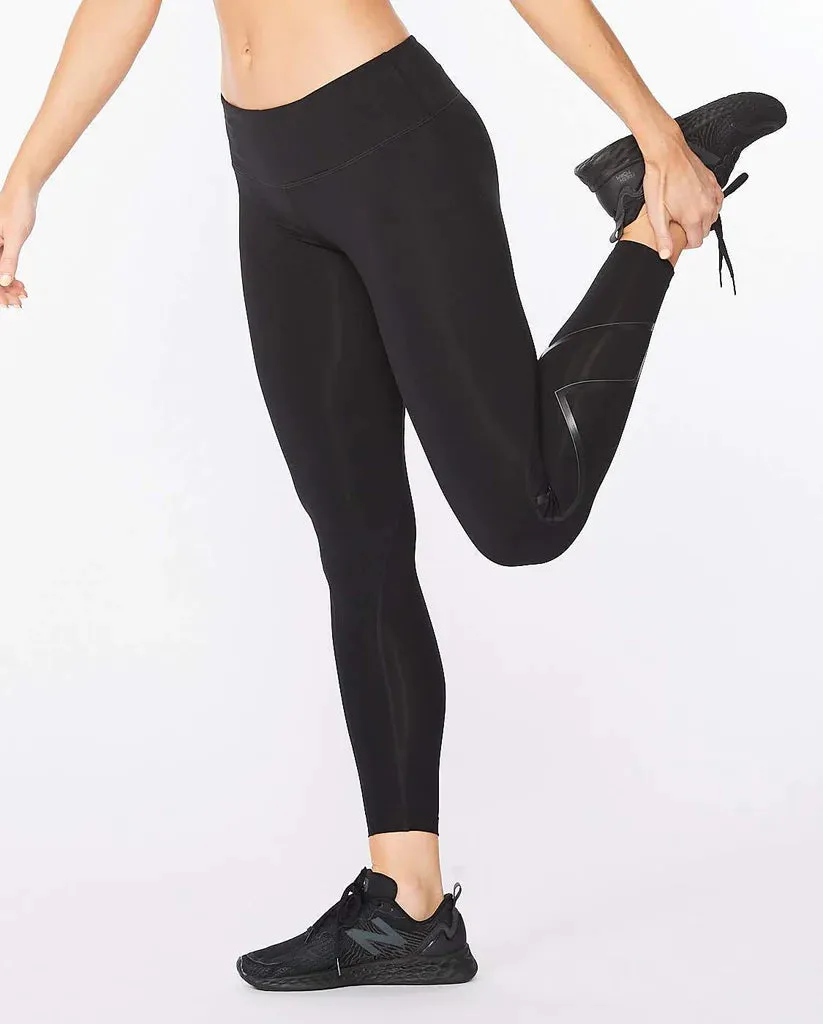 2XU Womens Ignition Mid-Rise Compression Tights