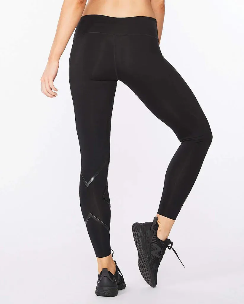 2XU Womens Ignition Mid-Rise Compression Tights