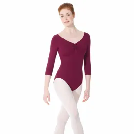 3/4 Sleeve Microfiber Leotard (3508)