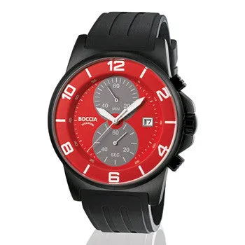 3777-17 Mens Boccia id. Titanium Watch