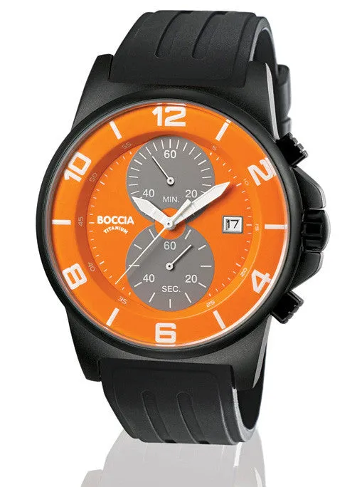 3777-18 Mens Boccia id. Titanium Watch