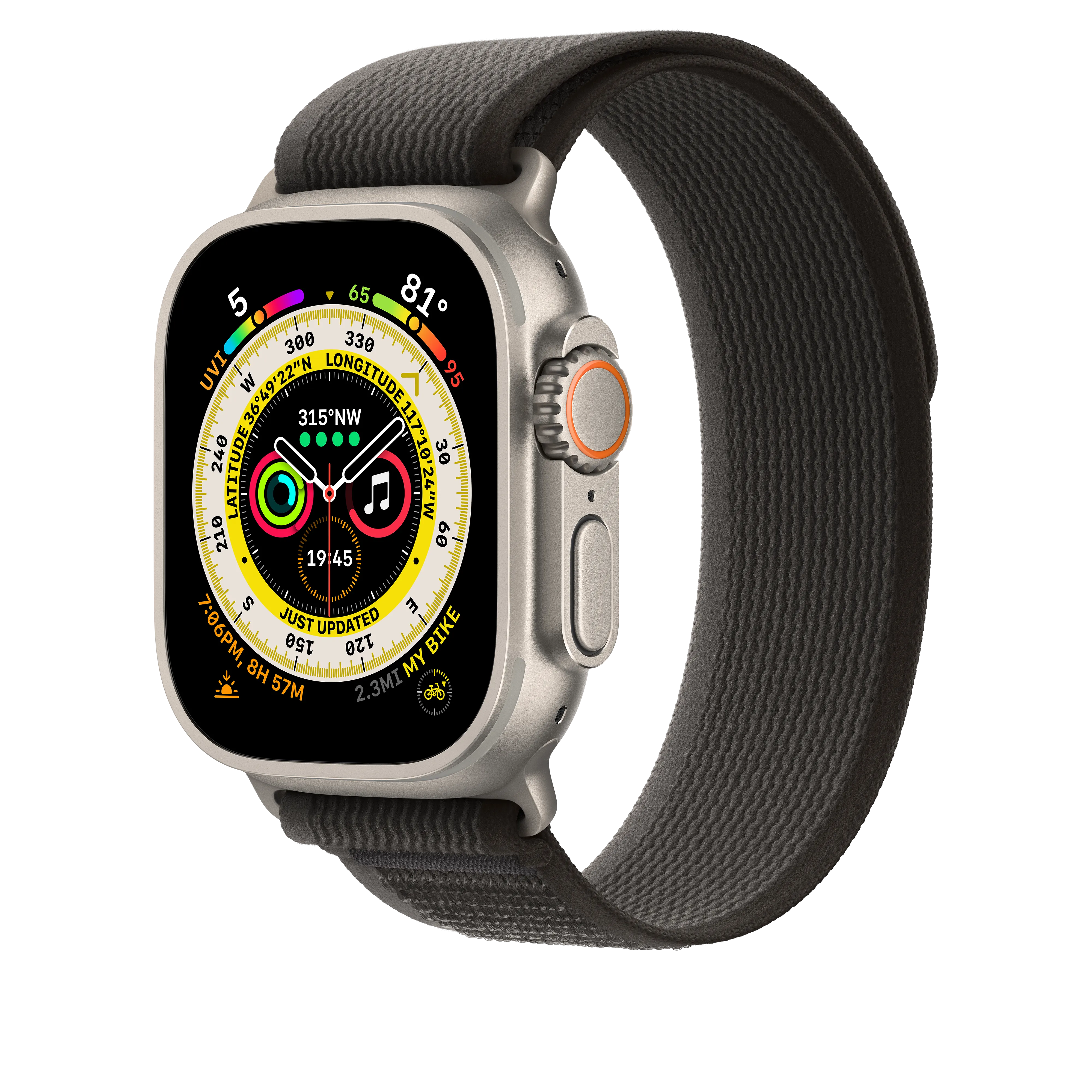 49mm Black/Grey Trail Loop - M/L