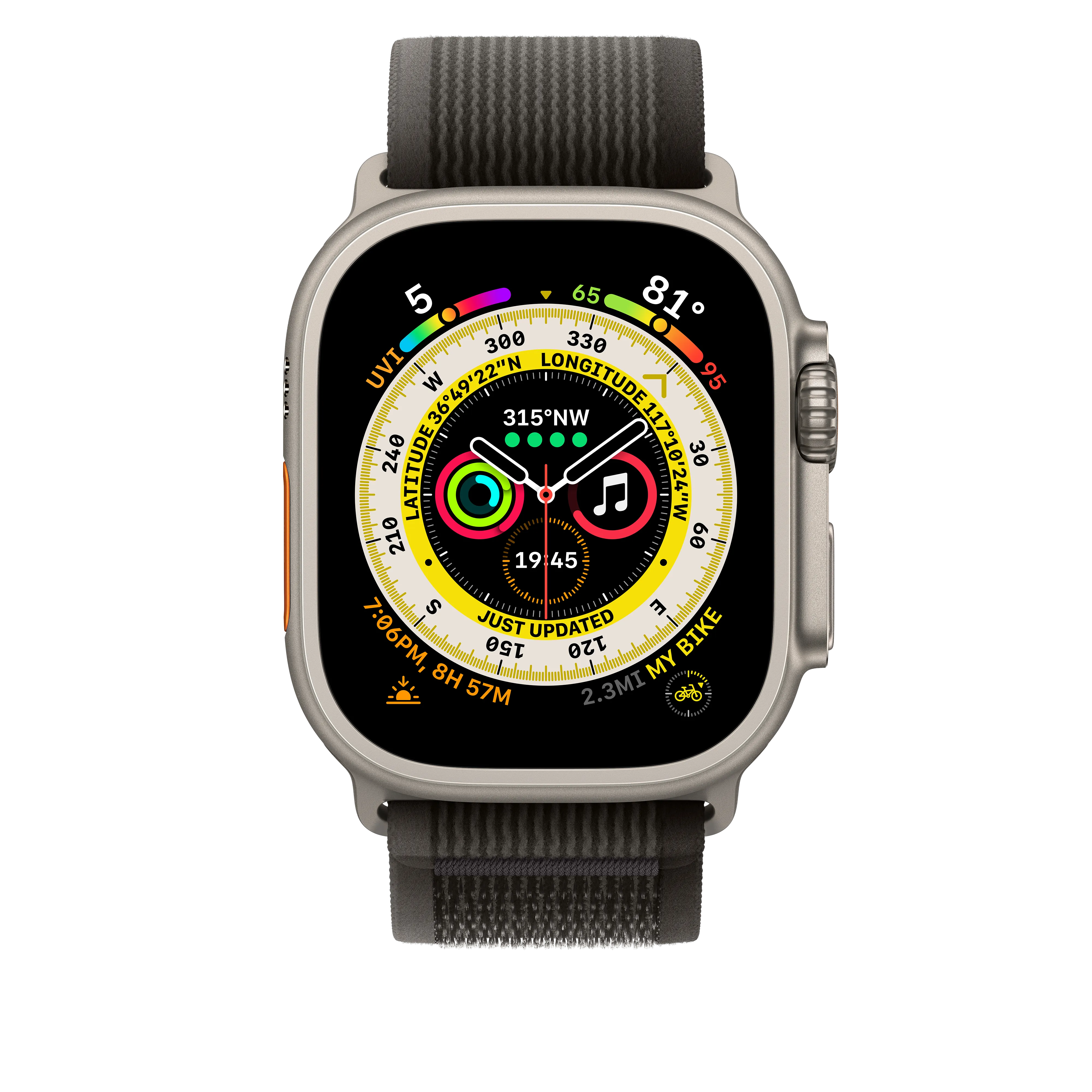 49mm Black/Grey Trail Loop - M/L