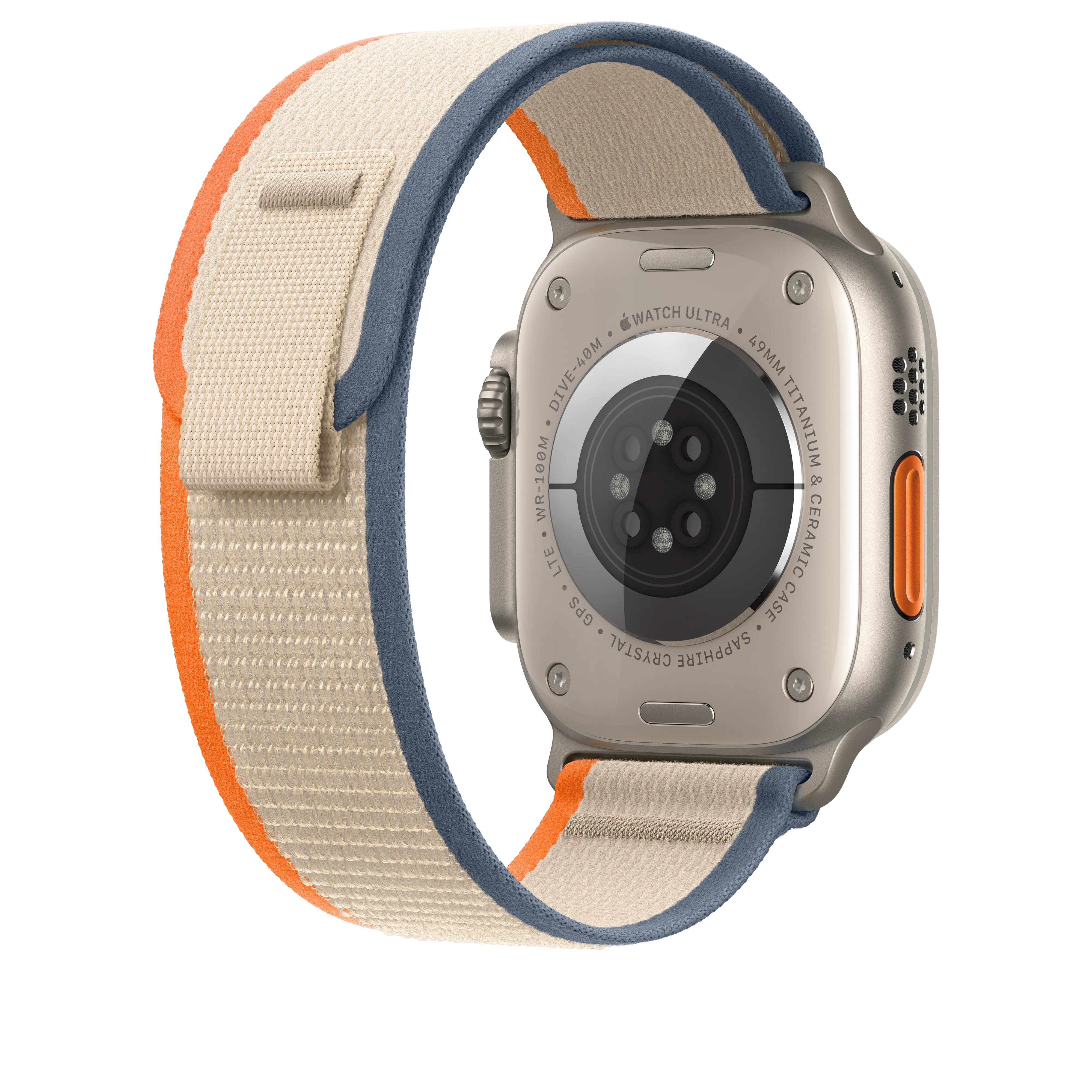 49mm Orange/Beige Trail Loop - M/L