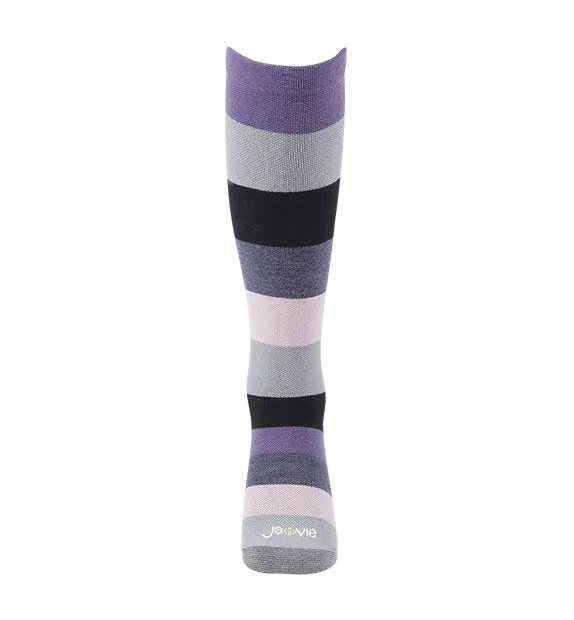 75% Rich Merino Wool Everyday Compression Socks (15-20mmHg) - Colorblock