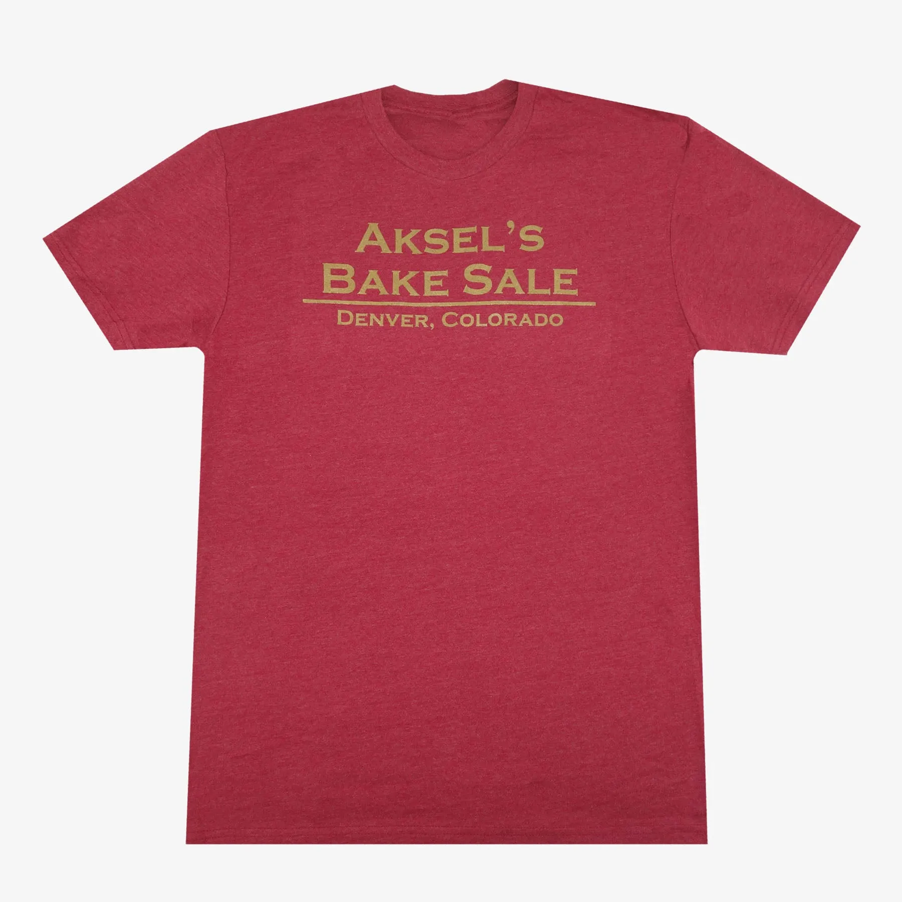 Aksels Denver Bake Sale T-Shirt