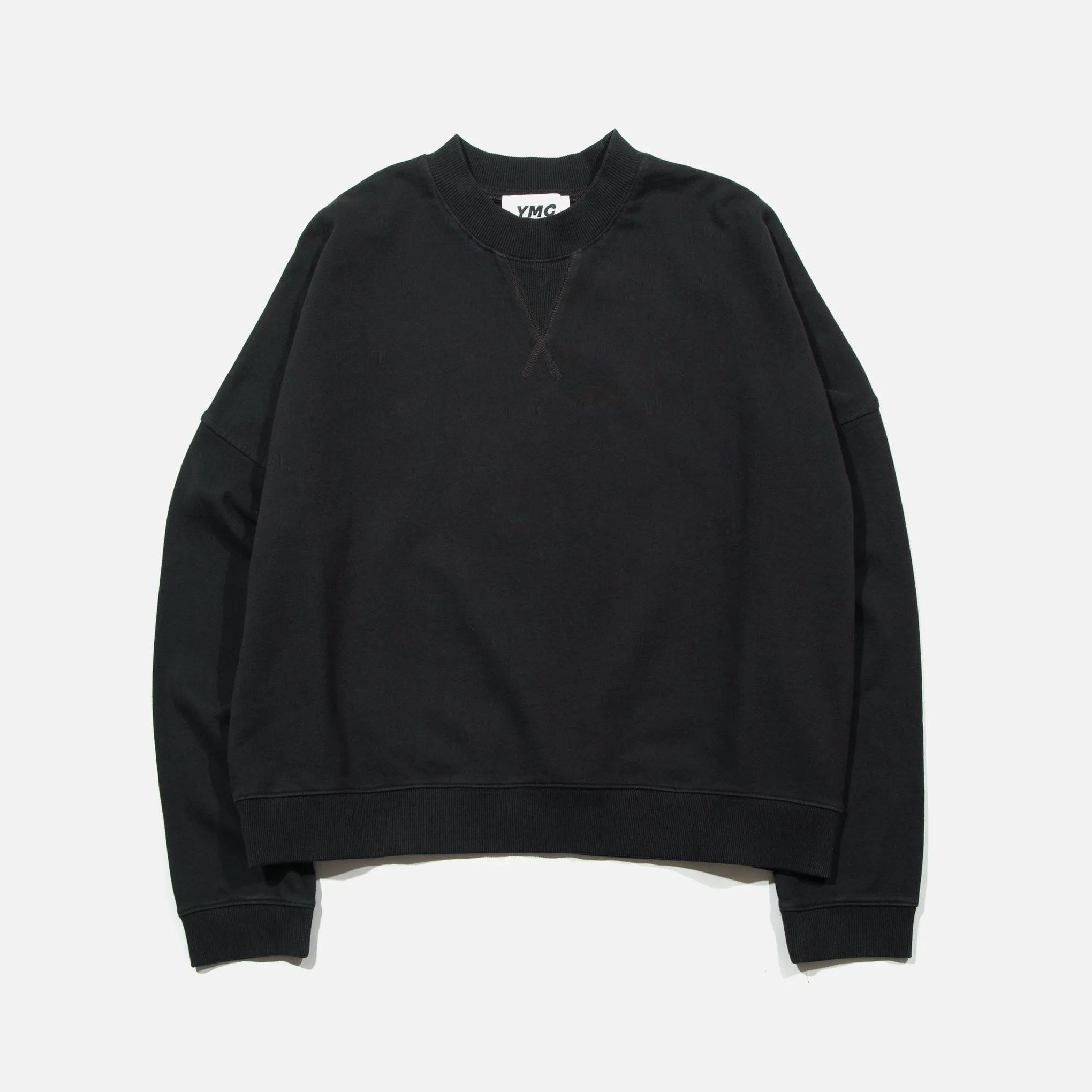 Almost Grown Cotton Loopback Sweatshirt - Black