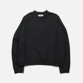 Almost Grown Cotton Loopback Sweatshirt - Black