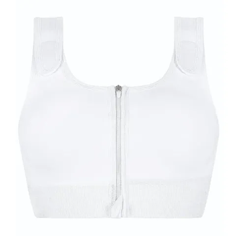 Amoena Pamela Seamless Surgical Bra White