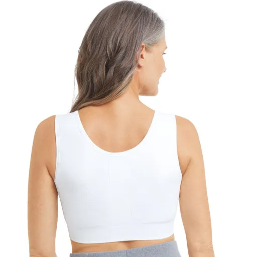 Amoena Sina Seamless Surgical Bra White