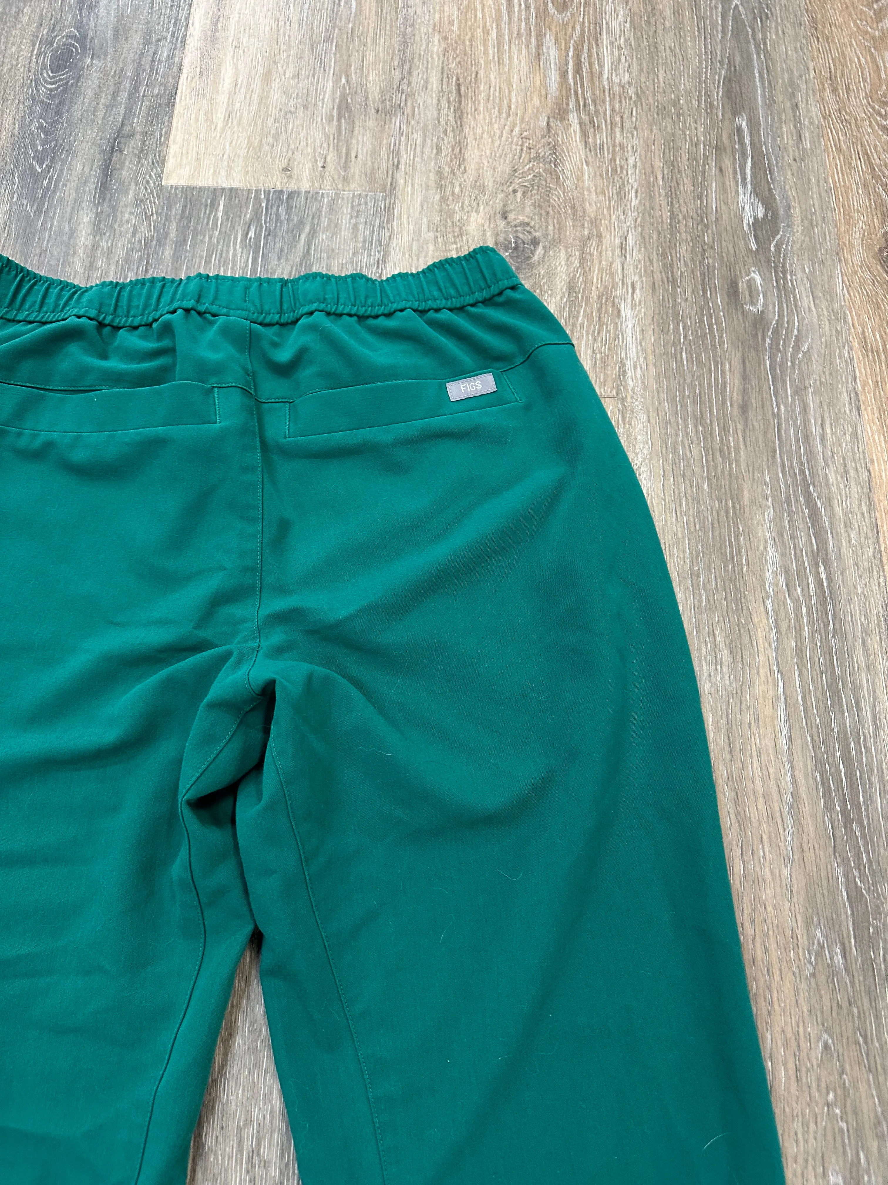 Athletic Pants By Figs In Green, Size: S