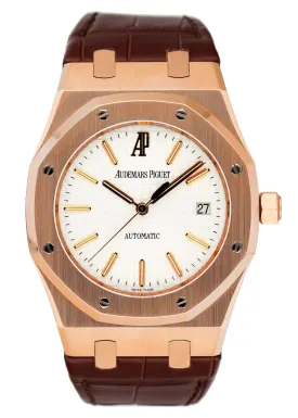 Audemars Piguet Royal Oak 15300OR White Dial Mens Watch