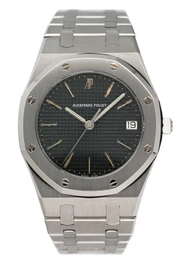 Audemars Piguet Royal Oak Black Dial Stainless Steel Mens Watch