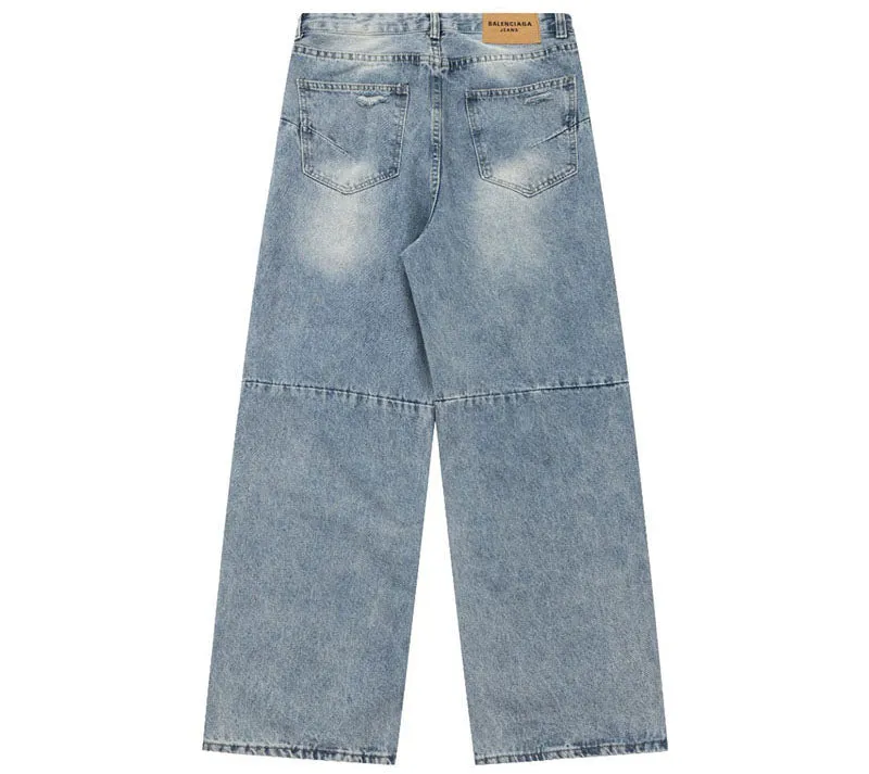 Balenciaga Blue Baggy Jeans