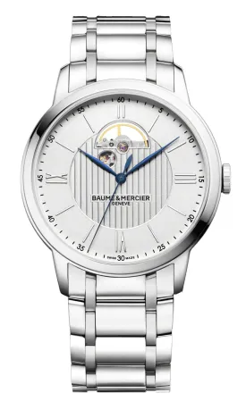 Baume & Mercier Classima Stainless Steel Automatic Silver Dial Mens Watch M0A10525