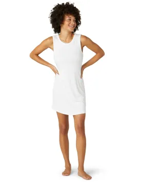 Beyond Yoga Out of Town Dress WHITE