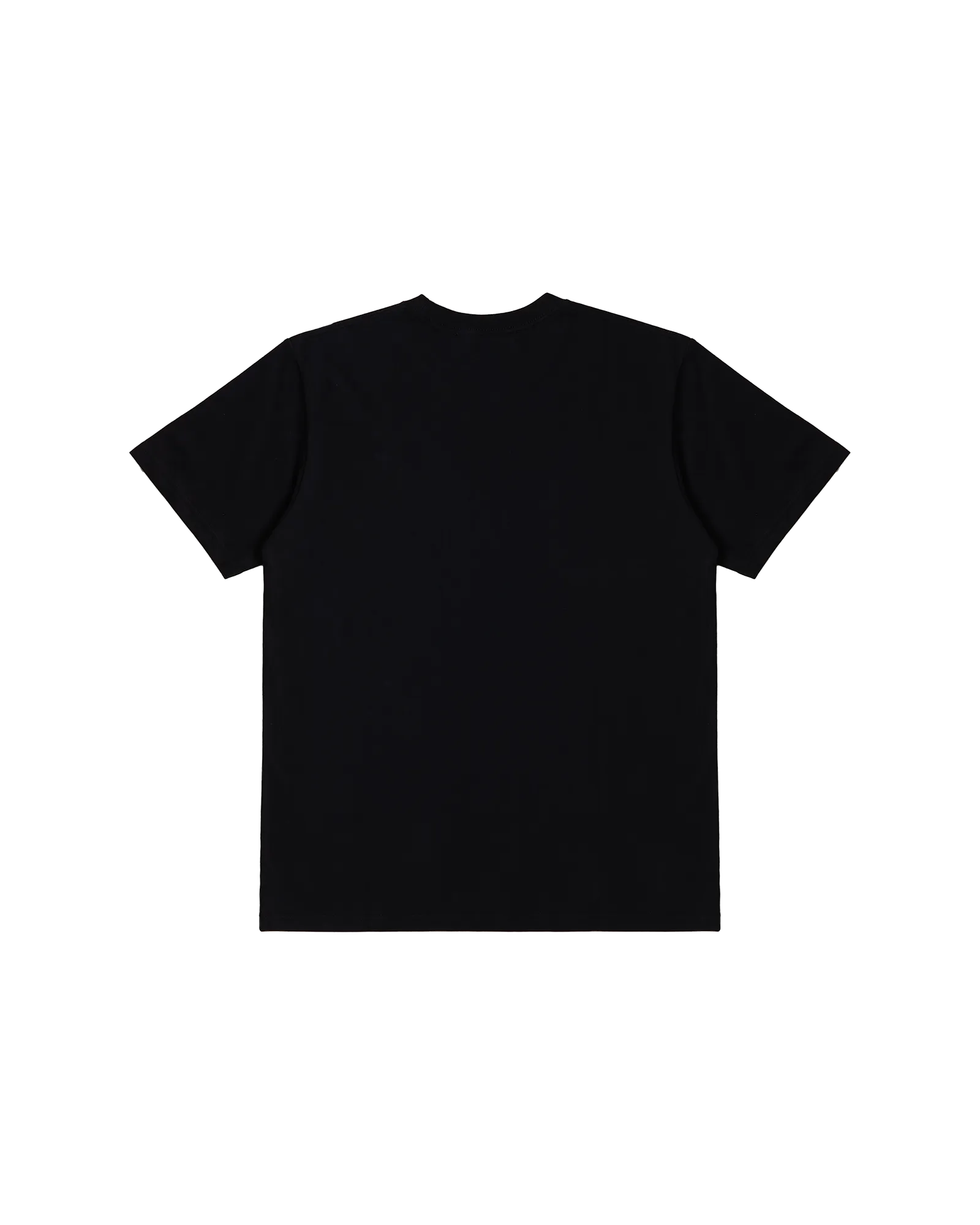 BLACK CREW NECK T-SHIRT