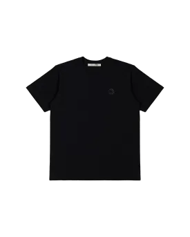 BLACK CREW NECK T-SHIRT