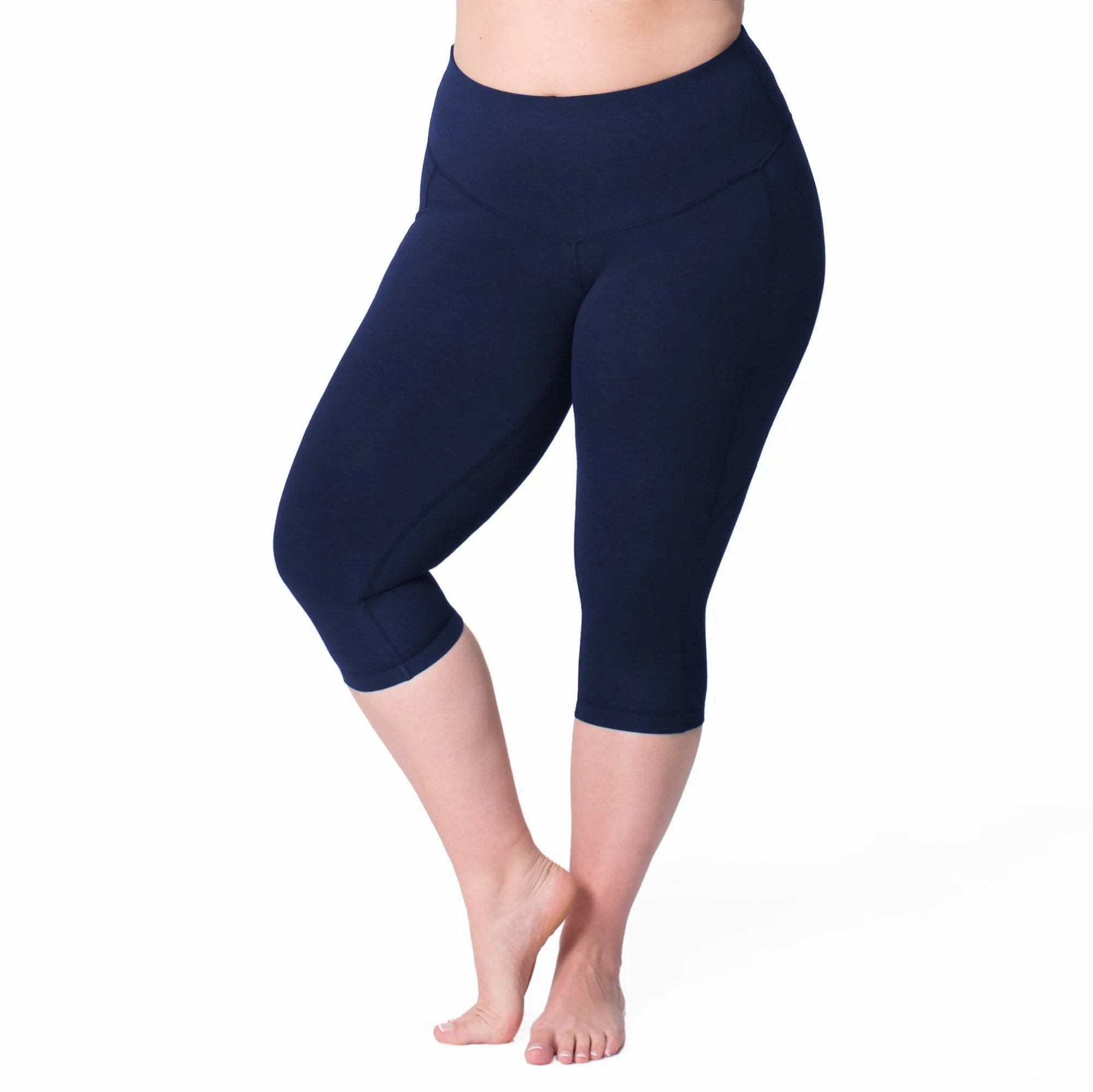 Black Dahlia Curve Basix Compression Capri