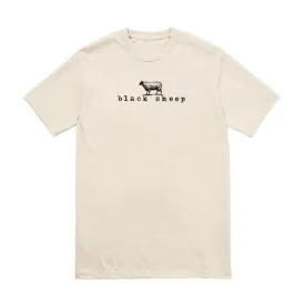 Black Sheep OG Logo Tee Cream - Black