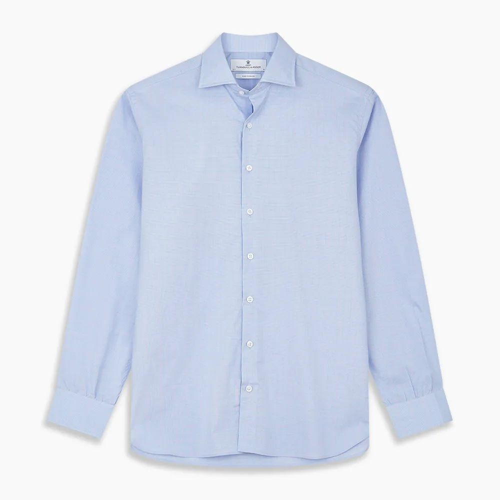 Blue and Red Prince of Wales Check Belgravia Shirt