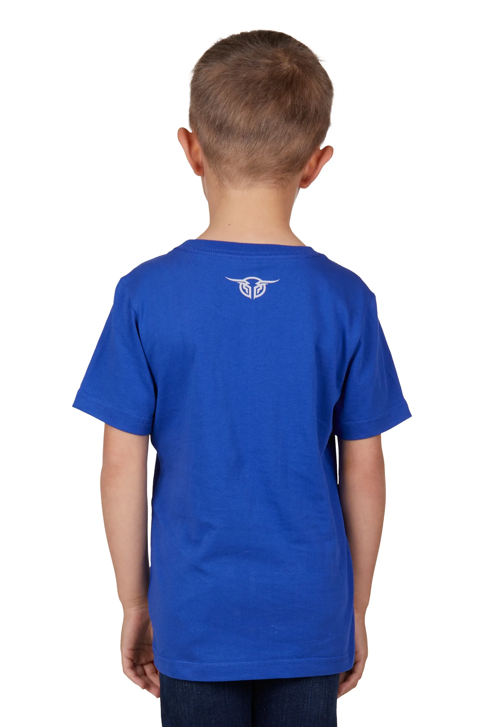 Bullzye Boys Alan S/S Tee - Royal - B3S3503297