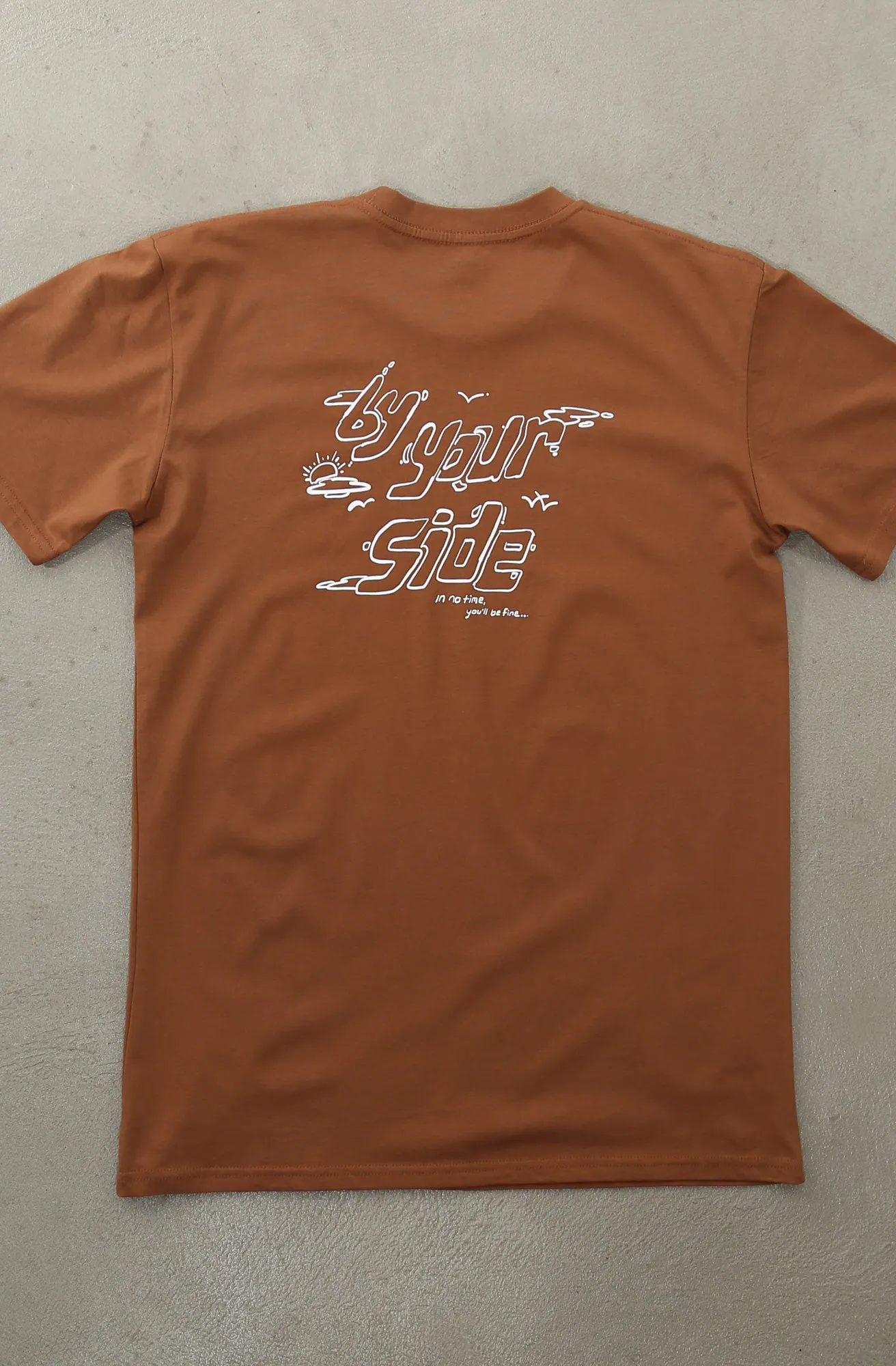 By Your Side (Men's Cocoa A1 Tee)