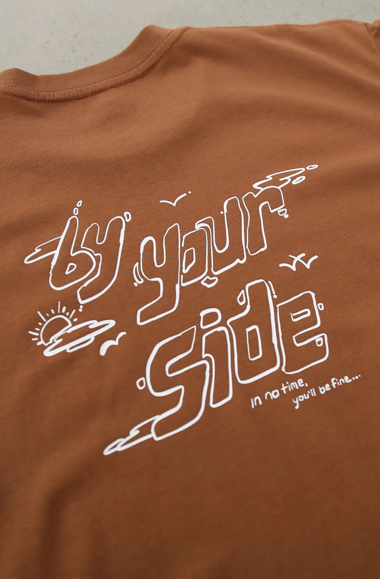 By Your Side (Men's Cocoa A1 Tee)