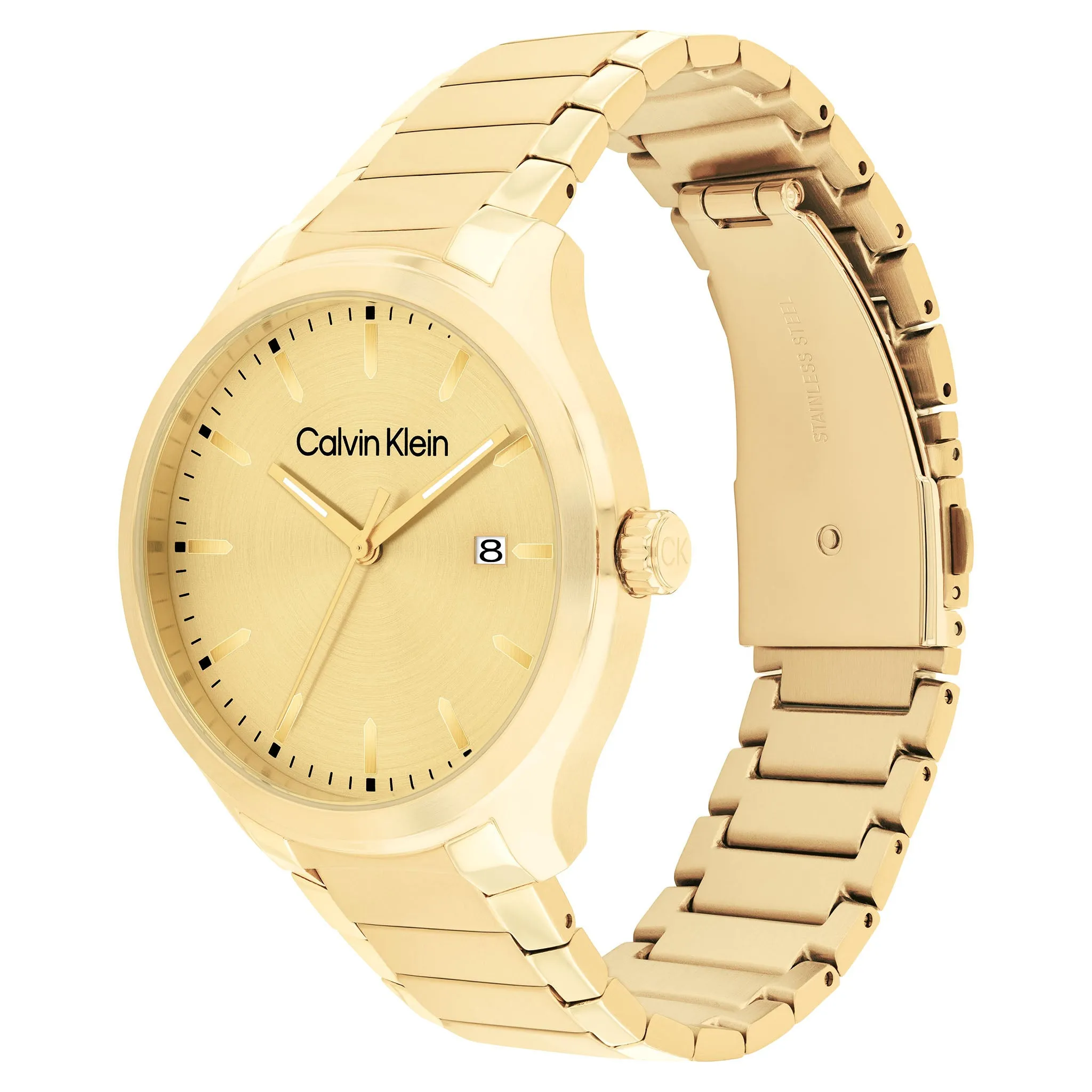 Calvin Klein Gold Steel Men's Watch - 25200349