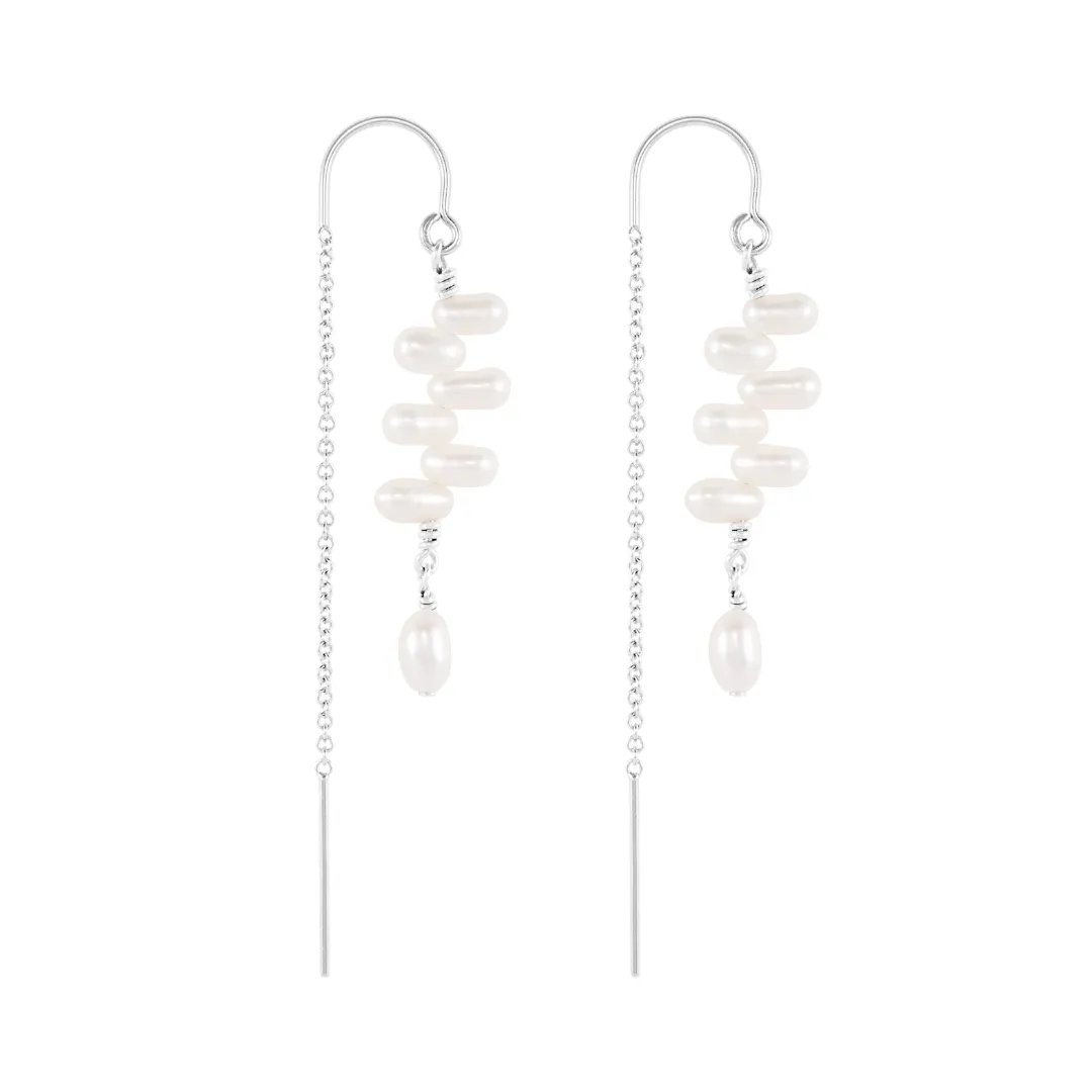 Capri Earrings - Silver