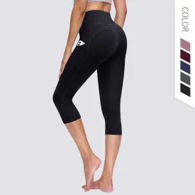 Capris Pants Sport Leggings Women Gym Clothing Tights Workout High Waist Leggins Yoga Suit  Fitness Running Legging Woman