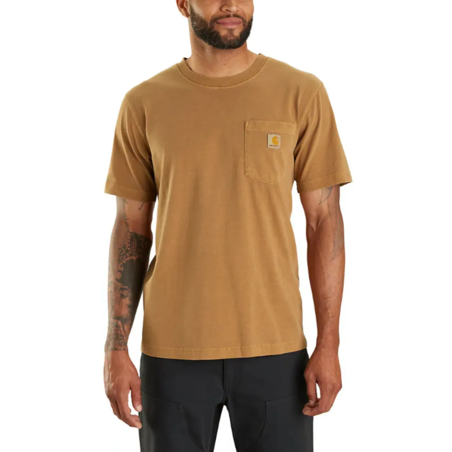 Carhartt Men's Re-Engineered Garment Dyed Pocket Short Sleeve T-Shirt