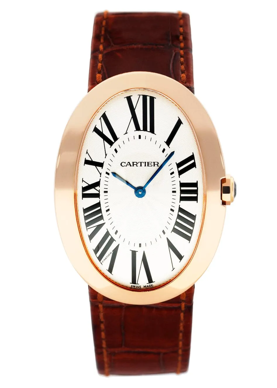 Cartier Baignoire Large W8000002 18K Rose Gold Watch Box Papers