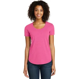 CLOSEOUT - District Women's Fitted Very Important Tee Scoop Neck