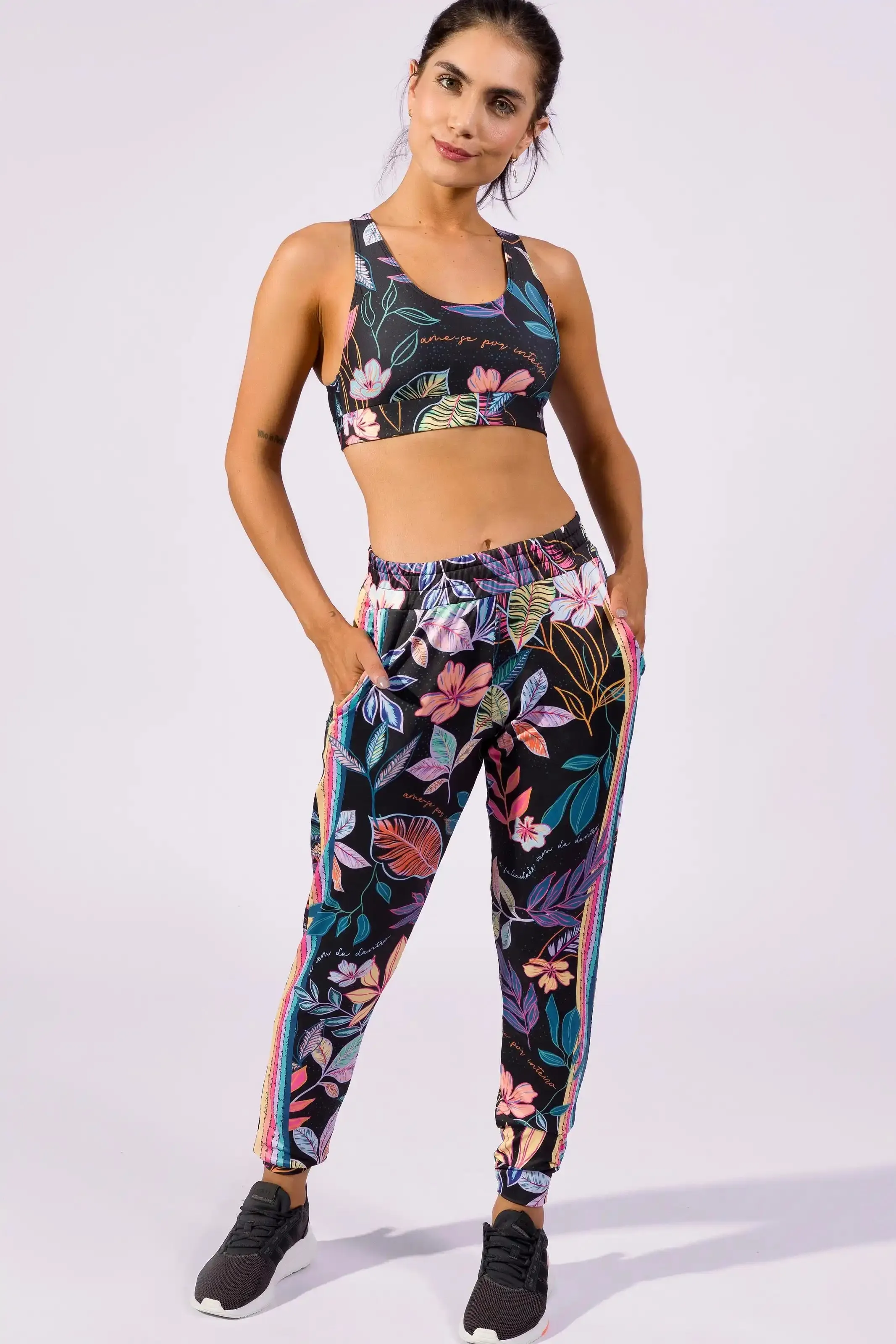 Conjunto Fitness Jogger Bem Me Quero