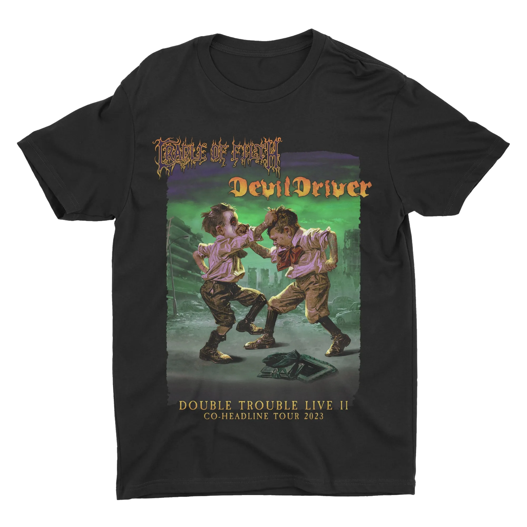 Cradle Of Filth/DevilDriver - Double Trouble II t-shirt