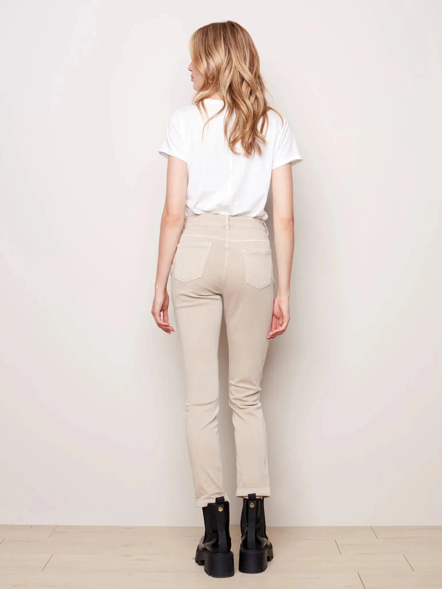 CUFF TWILL PANT