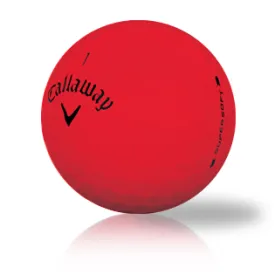 Custom Callaway Supersoft Bold Matte Red