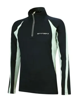 Damen Thermo Funktions Laufshirt Langarm Pro Schwarz Setprodukt