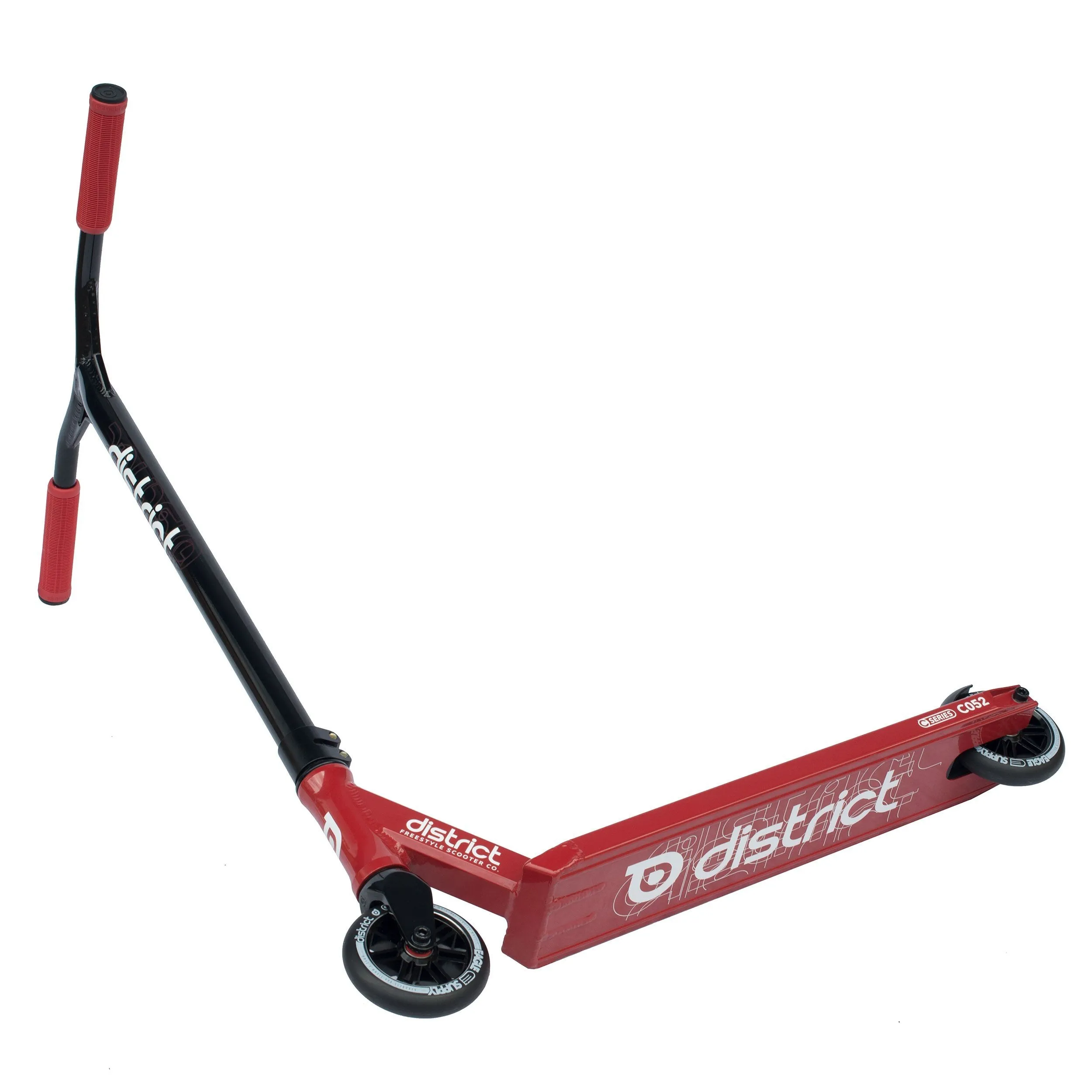 District C-Series C052 Stunt Scooter - Red/Black 2017