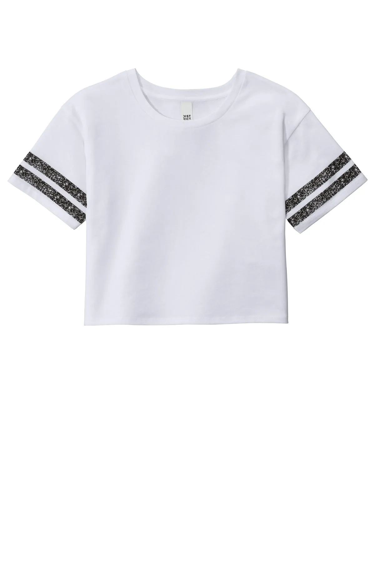 District Women's Scorecard Crop Tee DT488