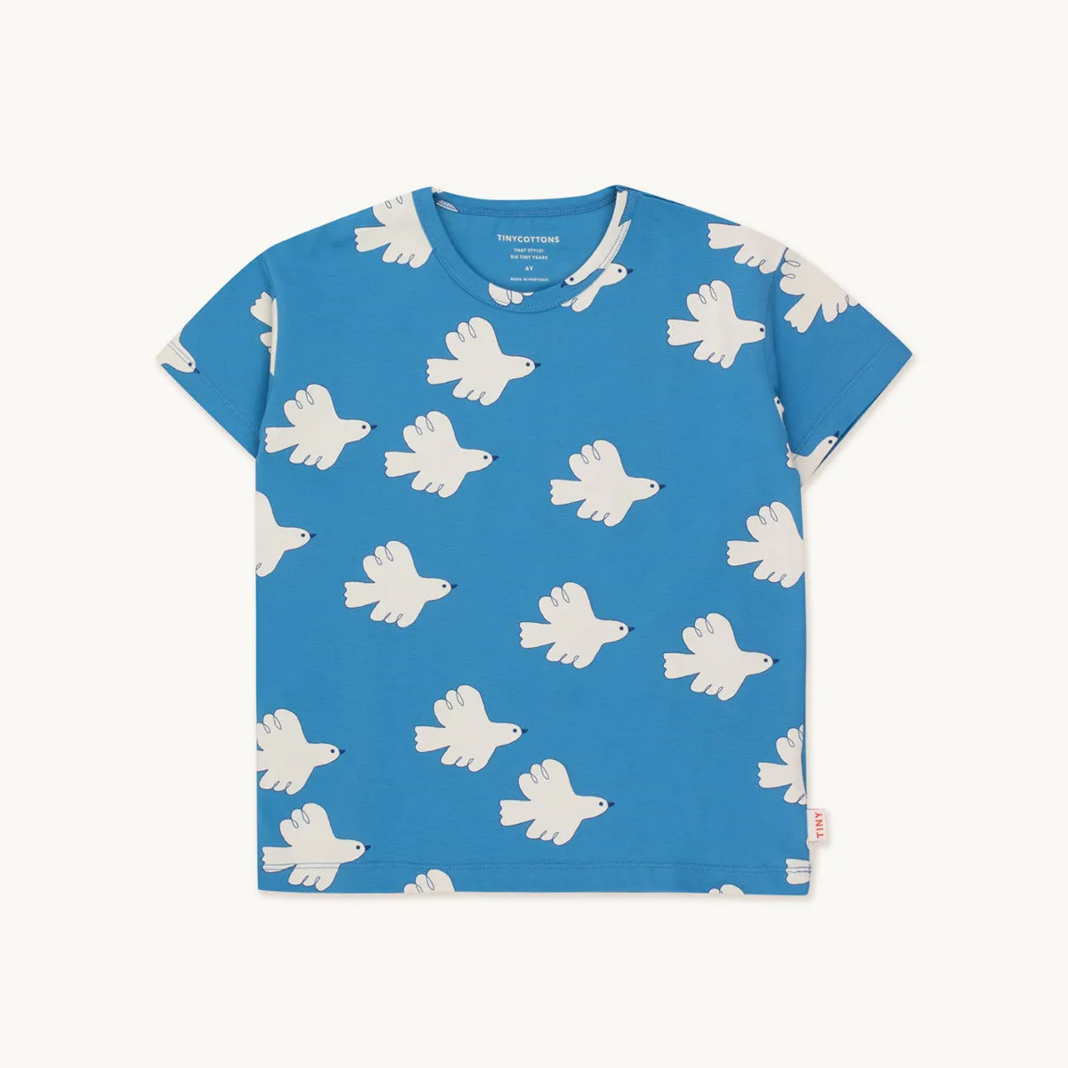 Doves Tee – blue