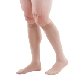 Duomed Advantage Soft Opaque Closed Toe Knee Highs - 20-30 mmHg