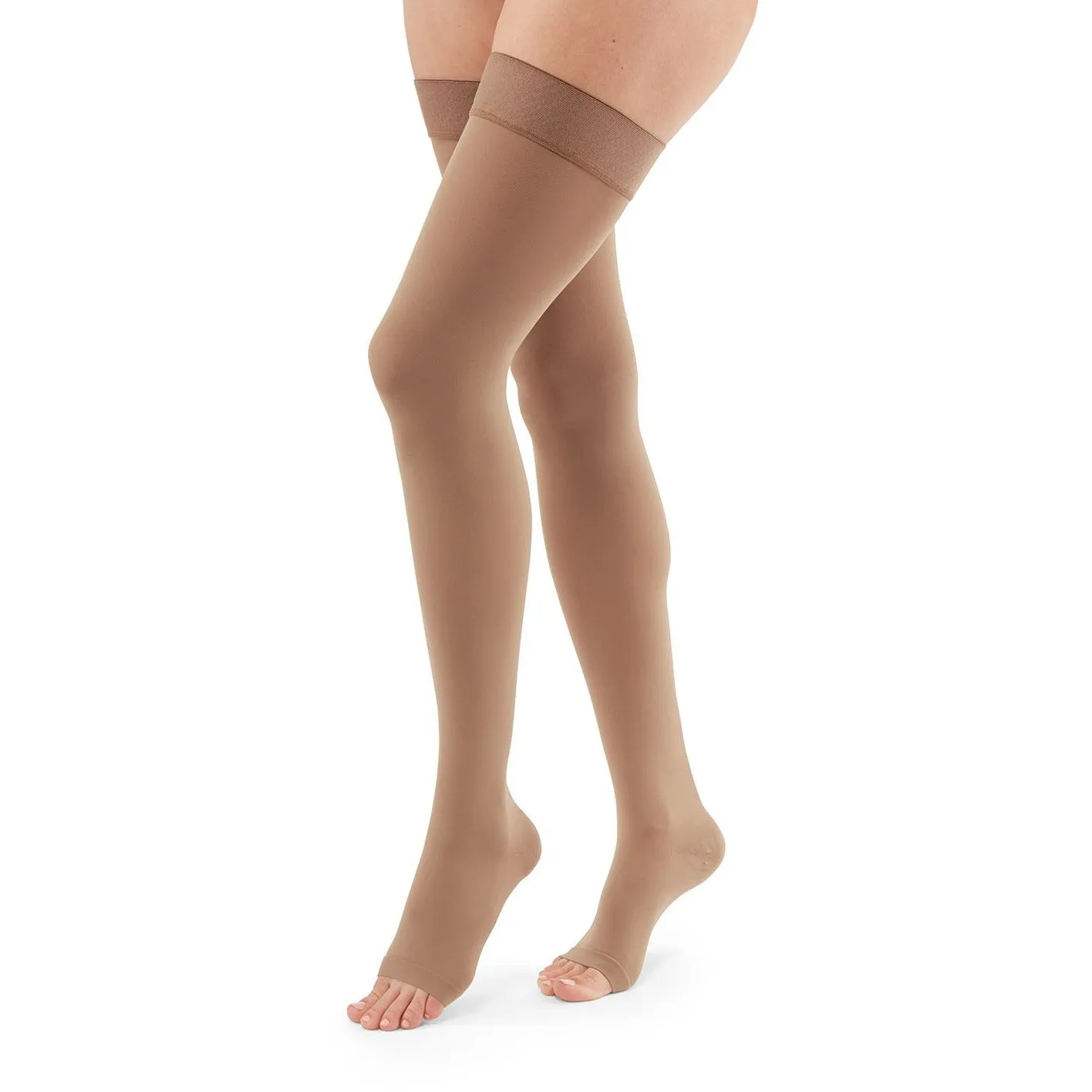 Duomed Advantage Thigh High 20-30 mmHg, Open Toe