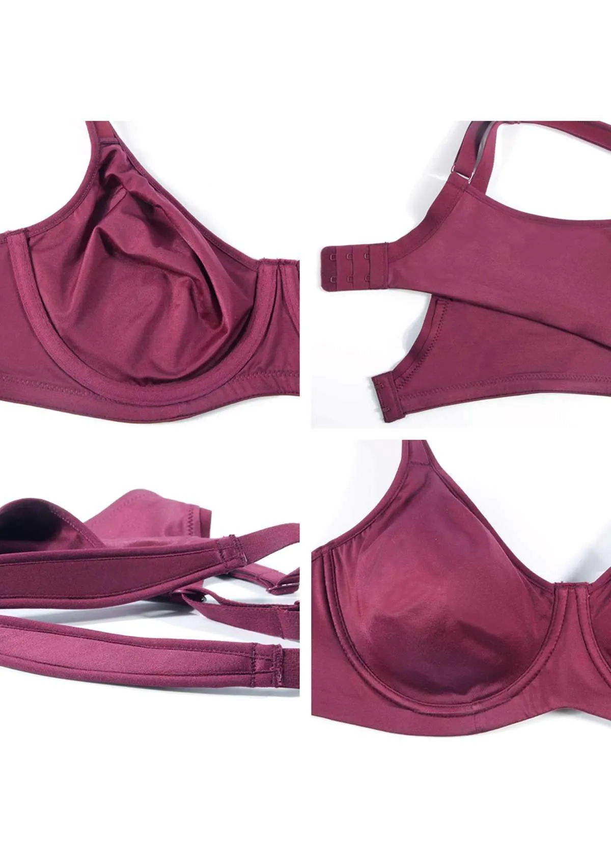 Edith Unlined Full Coverage Minimizer Bra